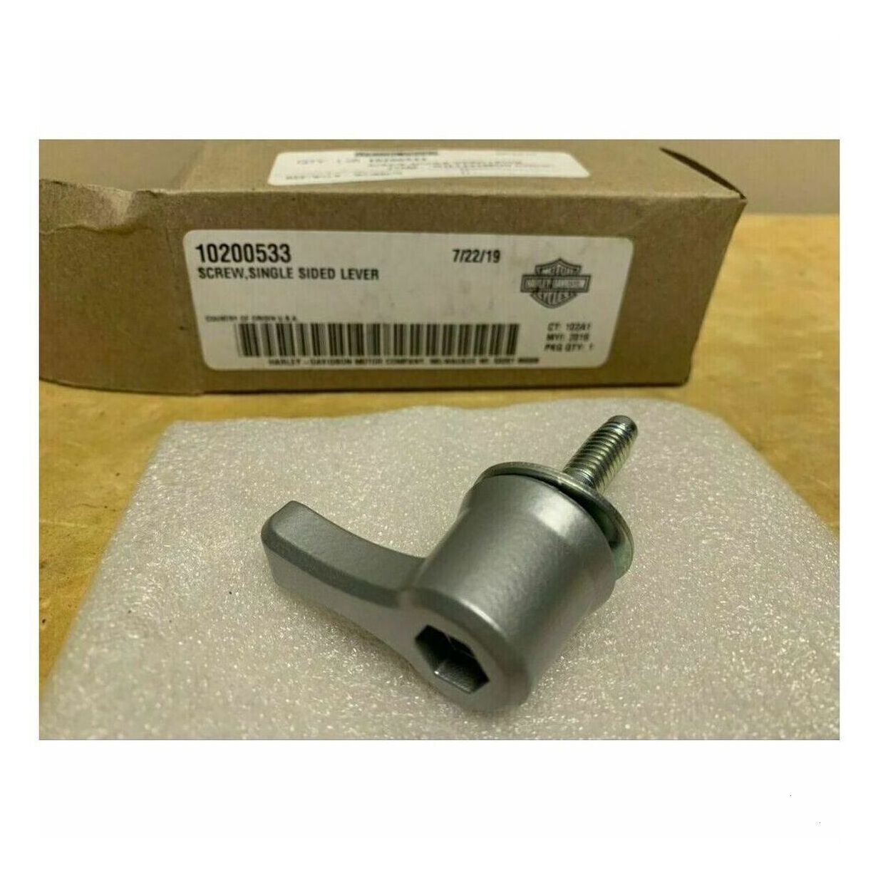 SADDLEBAG SINGLE SIDE SCREW LEVER