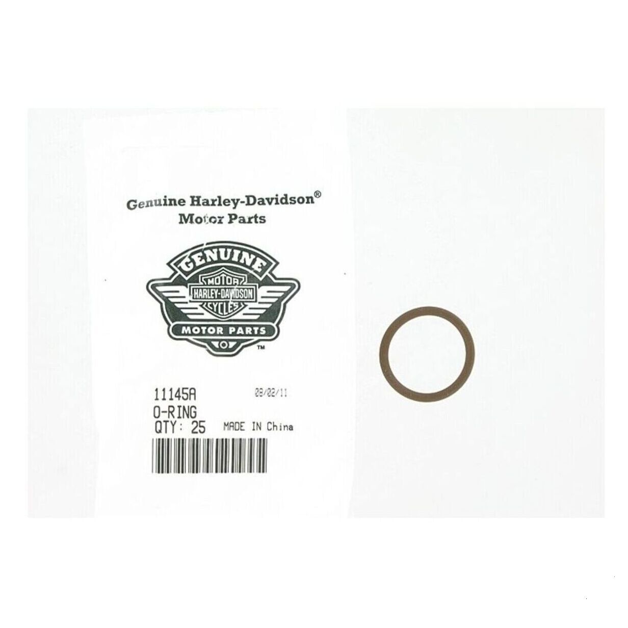 LIFTER BLOCK/PUSHROD O-RING - BROWN