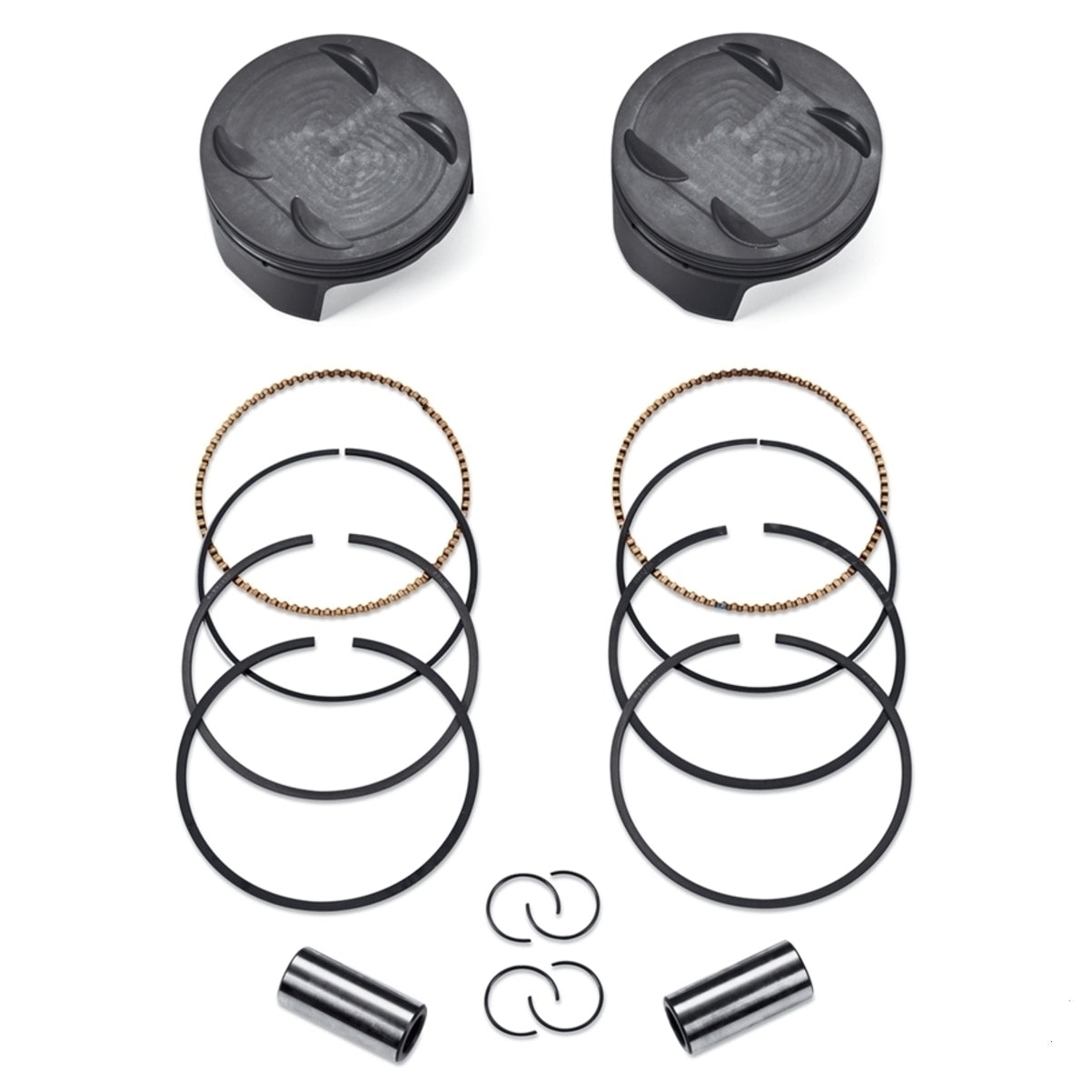 SCREAMIN' EAGLE PISTON PISTON KIT, 4.310 BORE, 4.375 STROKE (128ci)