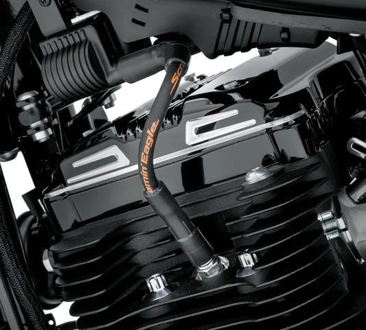 SCREAMIN' EAGLE 10MM PHAT SPARK PLUG WIRES 07+ SPORTSTER (BLACK)
