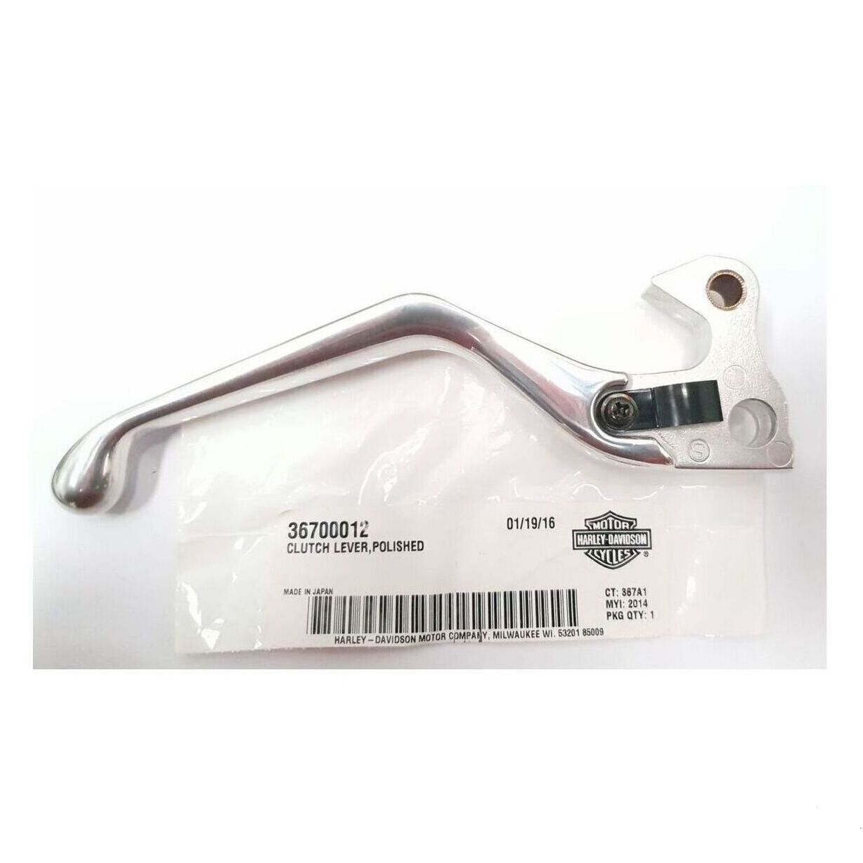 POLISHED CLUTCH LEVER - 14+ XL SPORTSTER