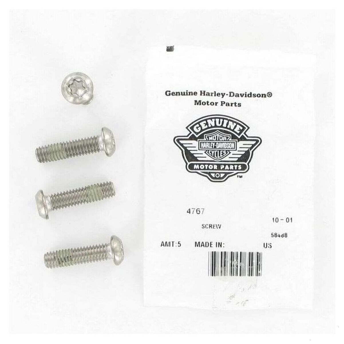 SCREW BUTTON HD T-40 TORX STAINLESS