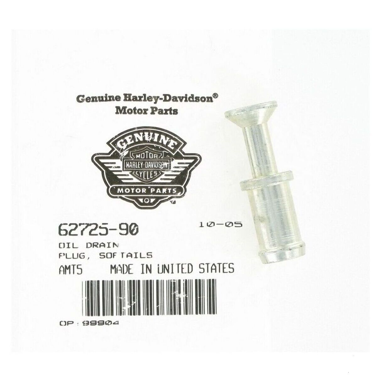 OIL DRAIN PLUG - FXST