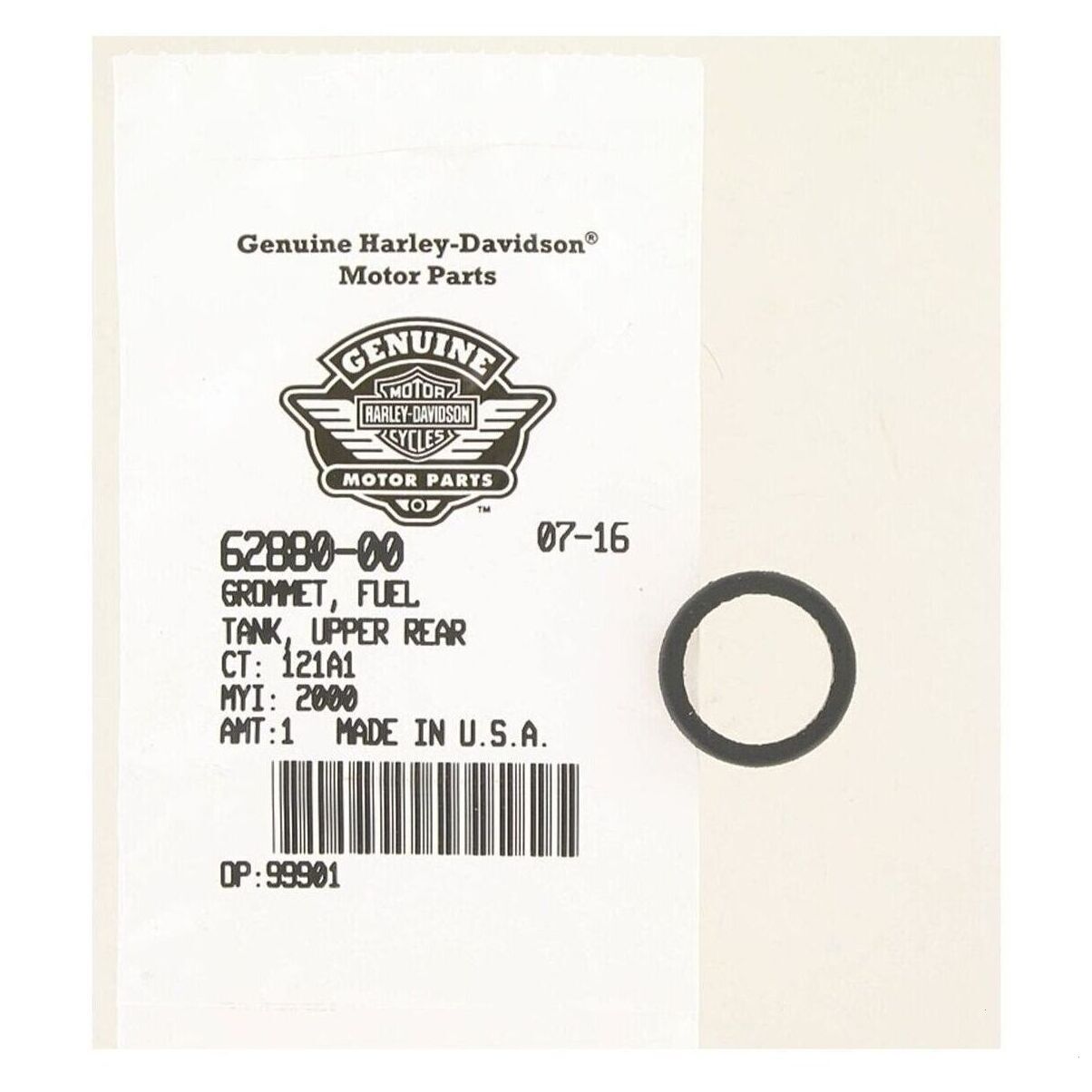 FUEL TANK UPPER REAR GROMMET