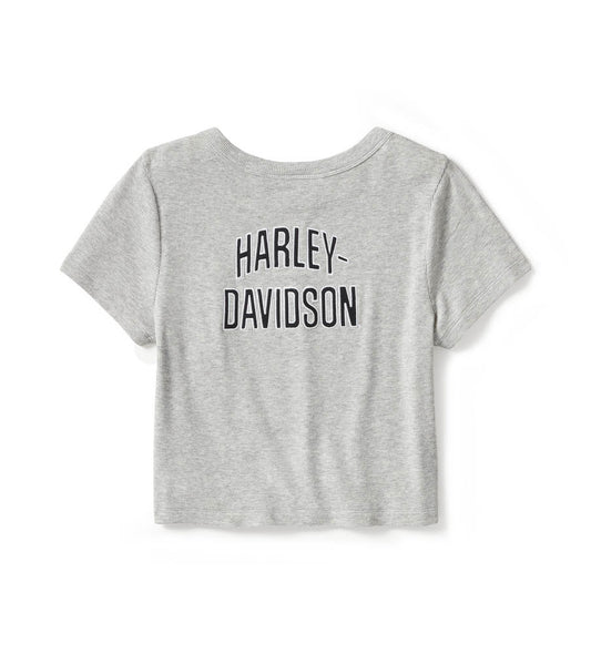 ARCHED FONT BABYDOLL TEE