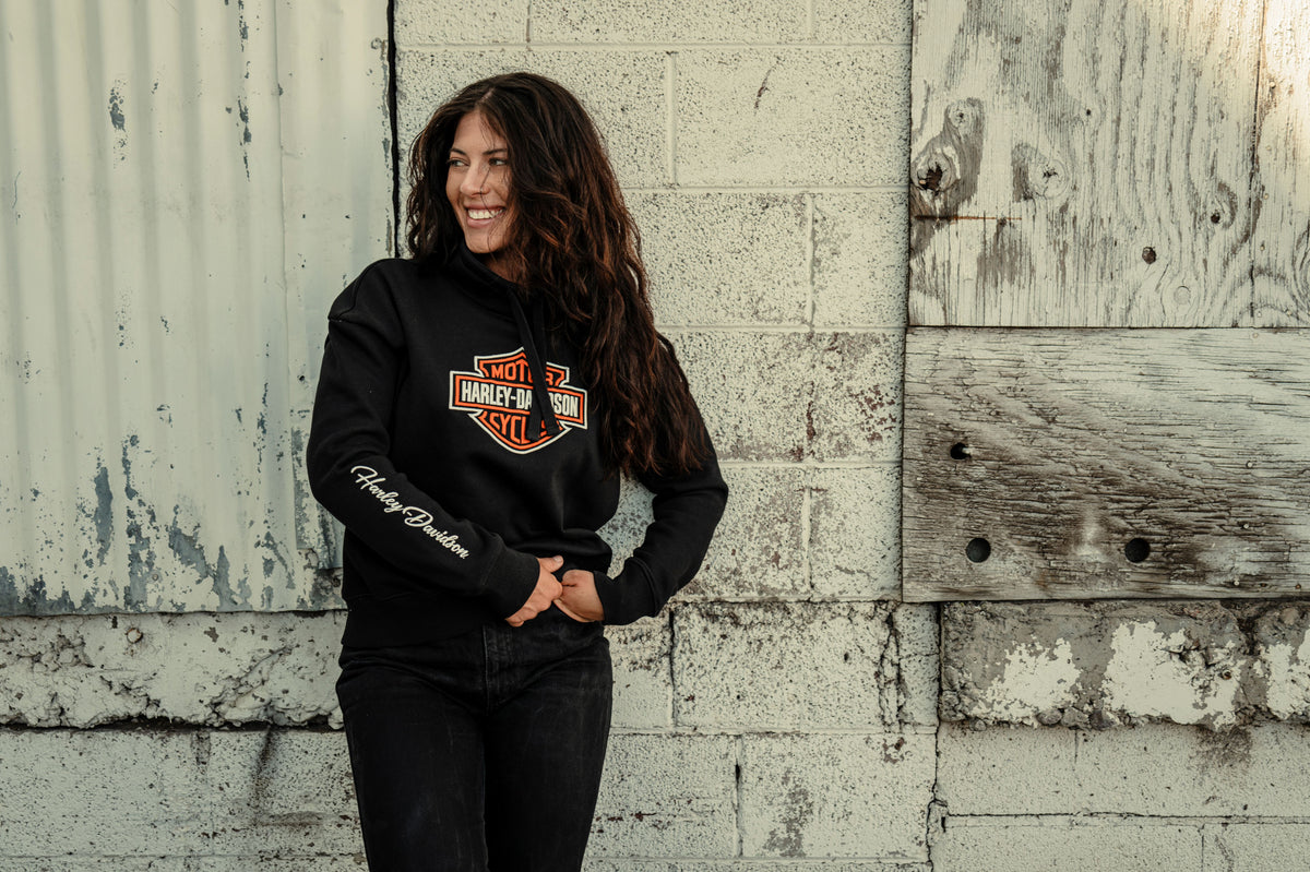 H-D ESSENTIAL FLEECE FUNNEL NECK