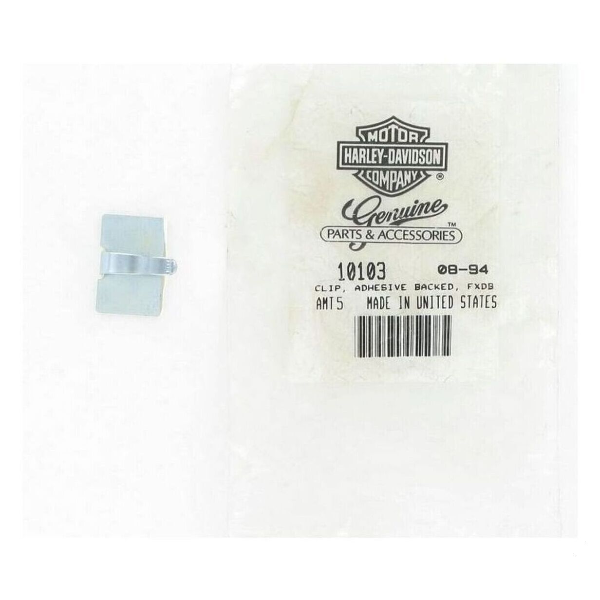 ADHESIVE BACKED CLIP