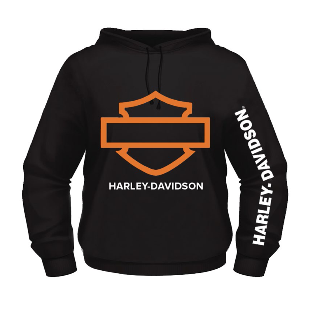 B&S OUTLINE FLEECE HOODIE