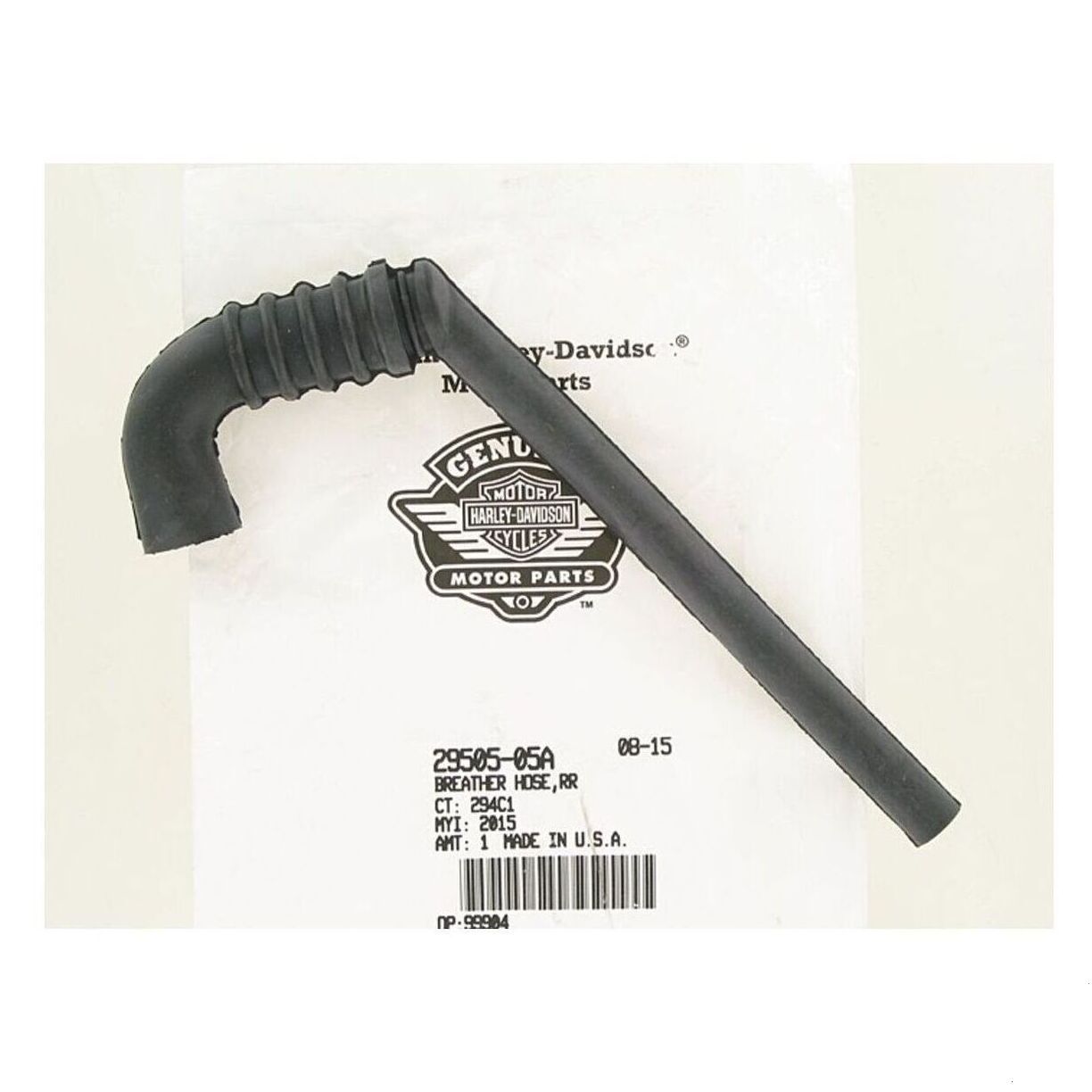 VRSC REAR BREATHER HOSE