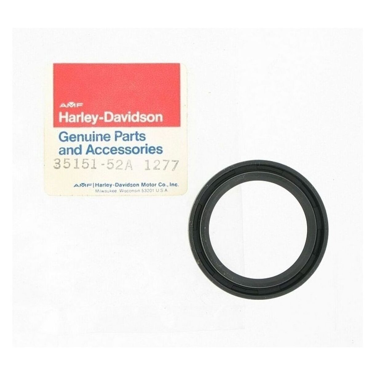 SPORTSTER CRANKCASE -TRANSMISSION OIL SEAL
