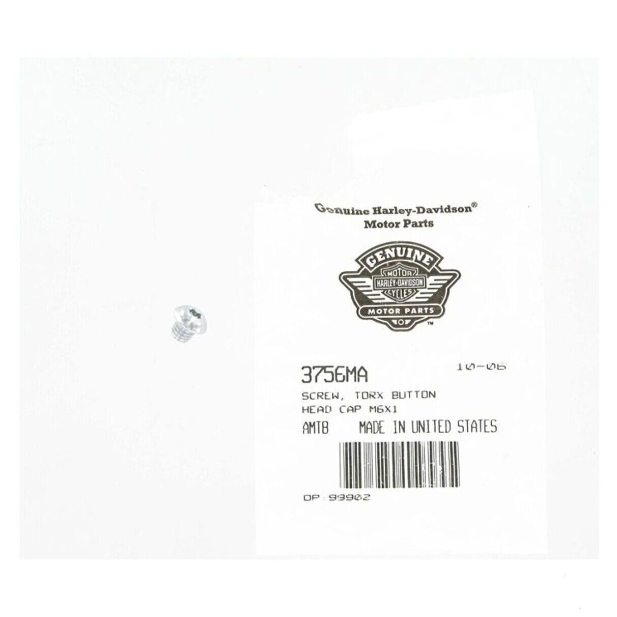 TORX BUTTON HEAD CAP SCREW - M6