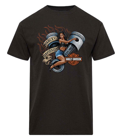 PISTON DEALER TEE - BLACK