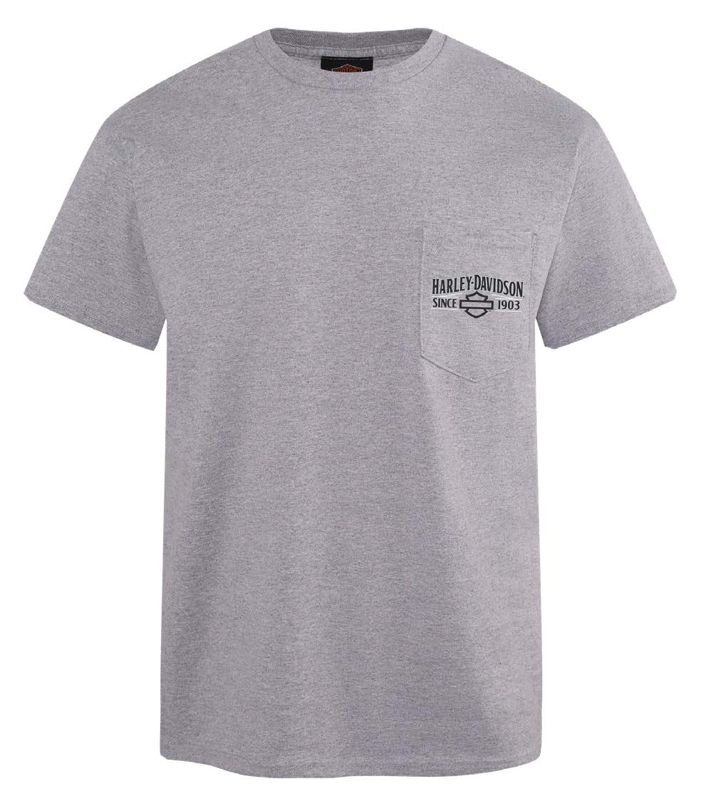 DISPATCH POCKET DEALER TEE - GREY