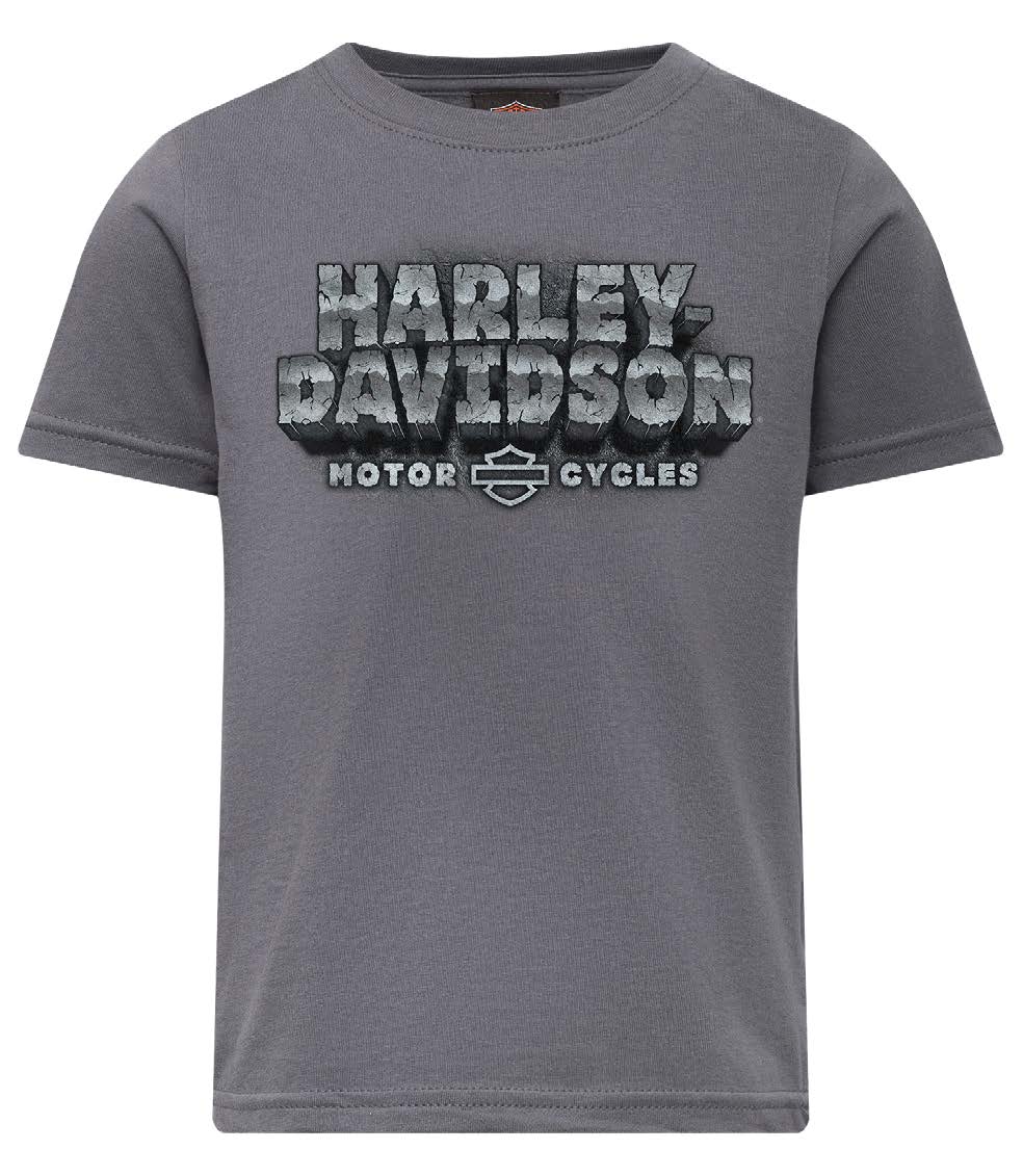 RUBBLE - KIDS DEALER TEE - CHARCOAL