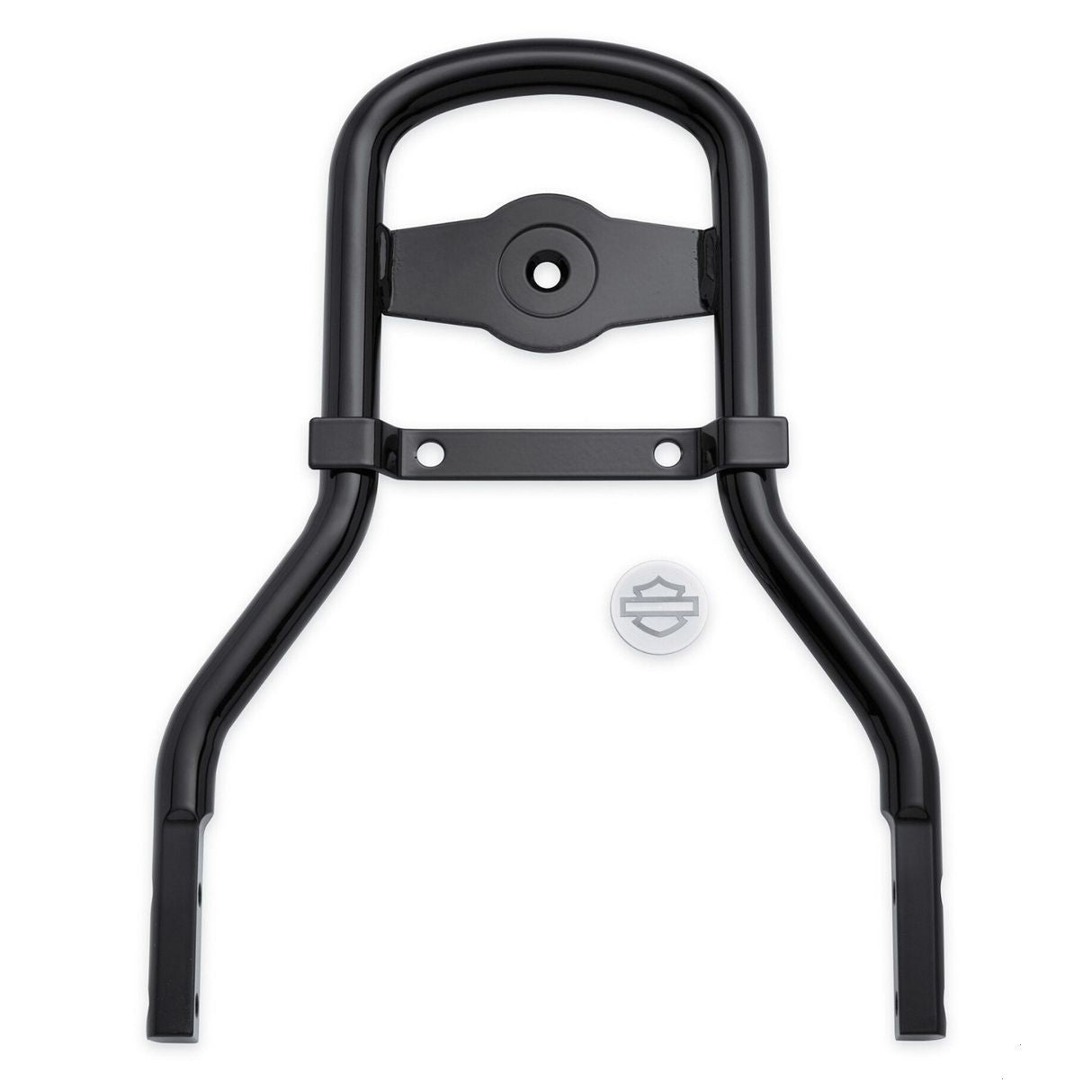SISSY BAR LOW & ROUND - (BLACK)
