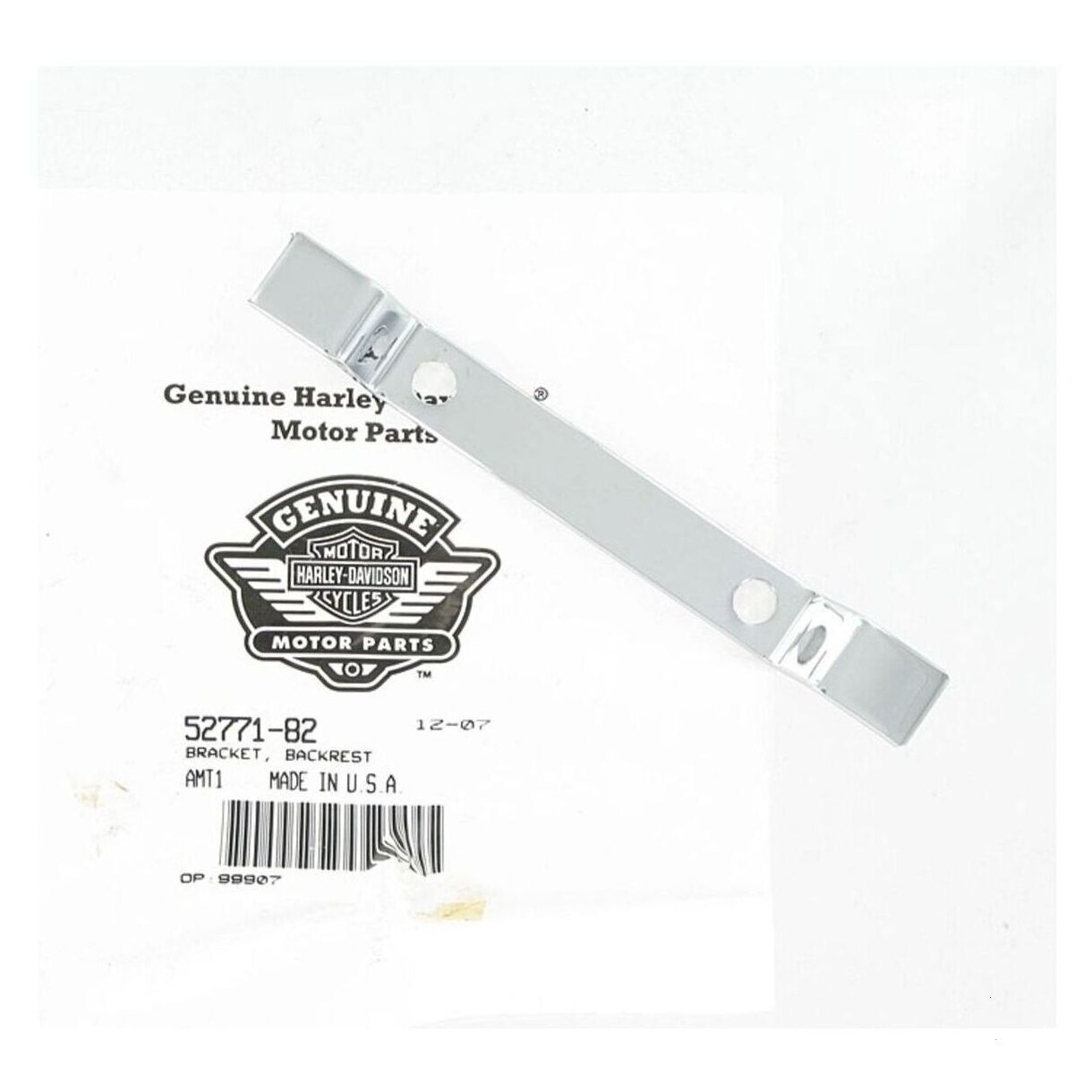 BACKREST BRACKET - CHROME