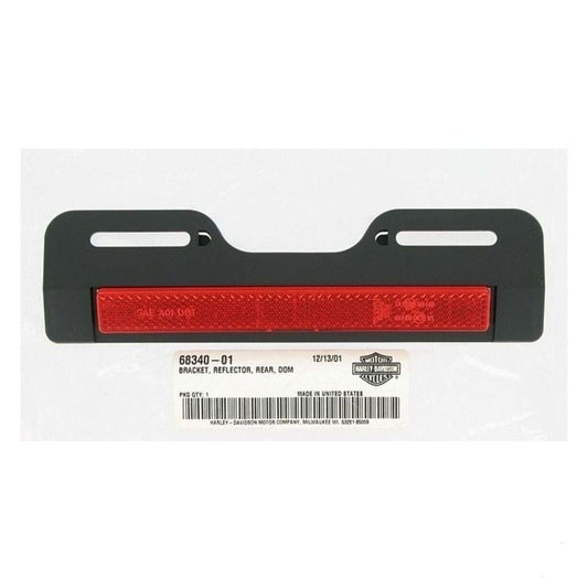 REAR REFLECTOR BRACKET,  DOMESTIC - RED