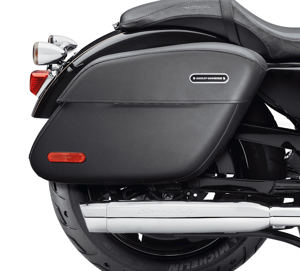 LEATHER LOCKING SADDLEBAGS