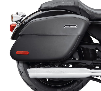 LEATHER LOCKING SADDLEBAGS