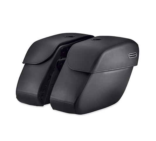 LEATHER LOCKING SADDLEBAGS
