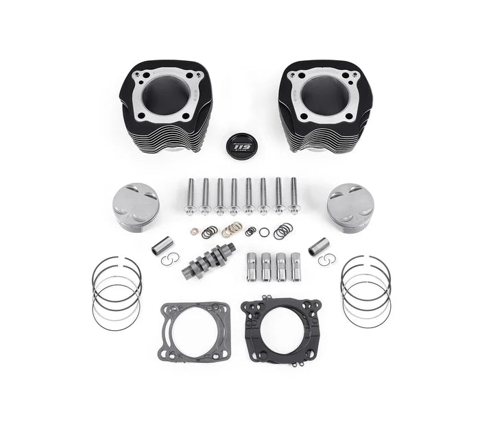 SCREAMIN' EAGLE MILWAUKEE-EIGHT ENGINE - 107CI to 119CI STAGE III KIT