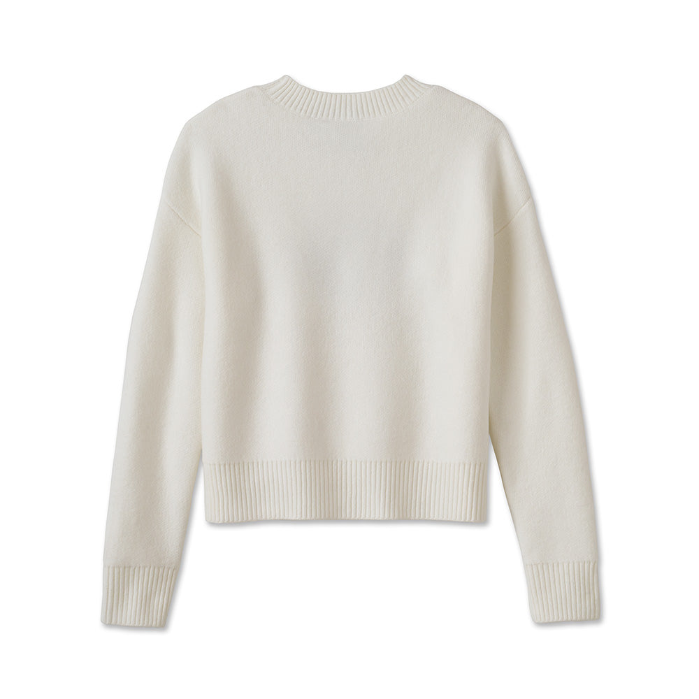 OPEN BAR & SHIELD SWEATER