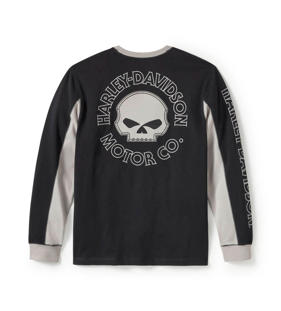 WILLIE G COLOURBLOCK LONG SLEEVE TEE