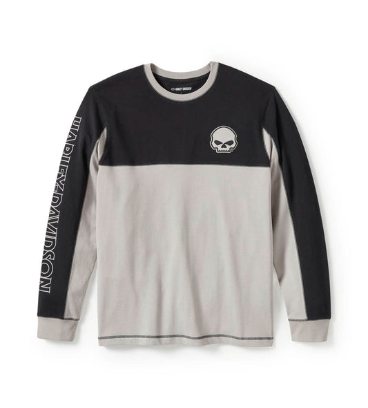 WILLIE G COLOURBLOCK LONG SLEEVE TEE