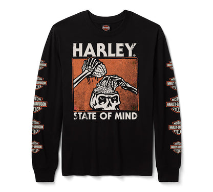 MEN'S H-D STATE OF MIND LONG SLEEVE TEE