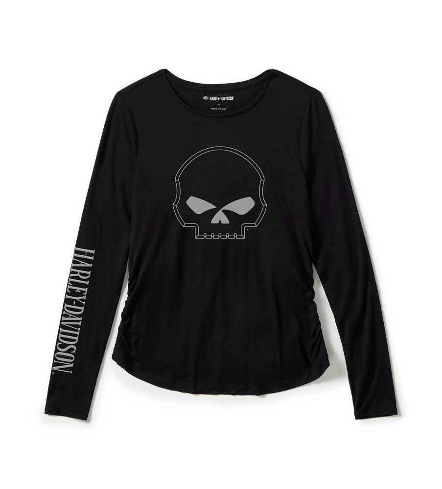 WILLIE G RAGLAN LONG SLEEVE TOP