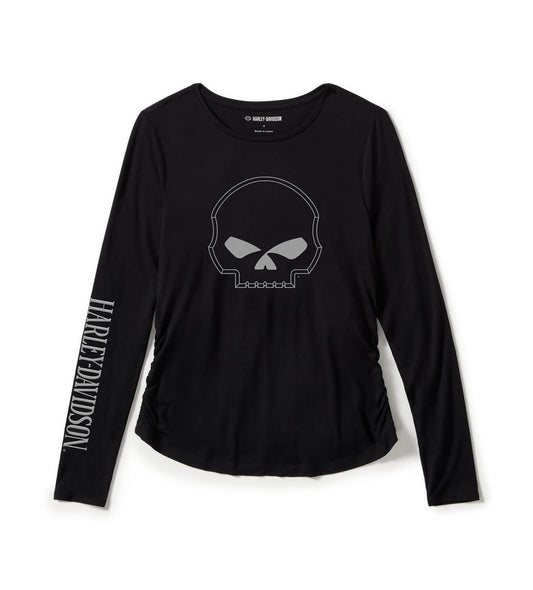 WILLIE G RAGLAN LONG SLEEVE TOP
