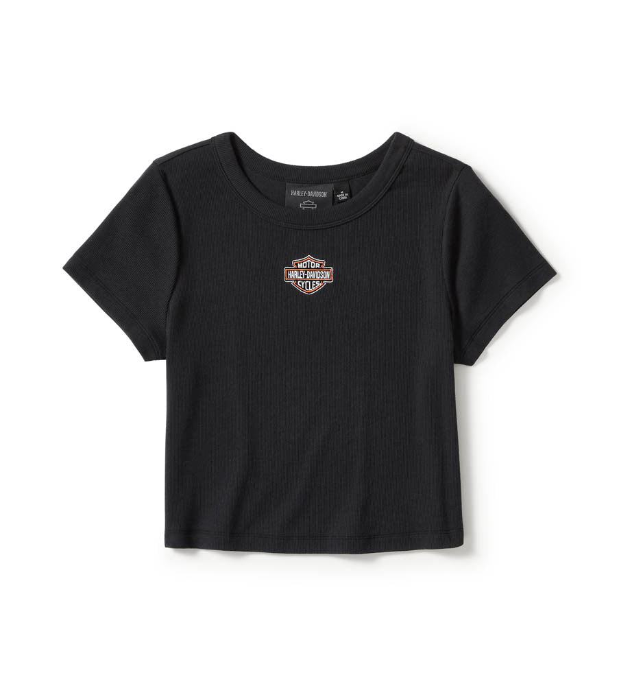 ARCHED FONT BABYDOLL TEE