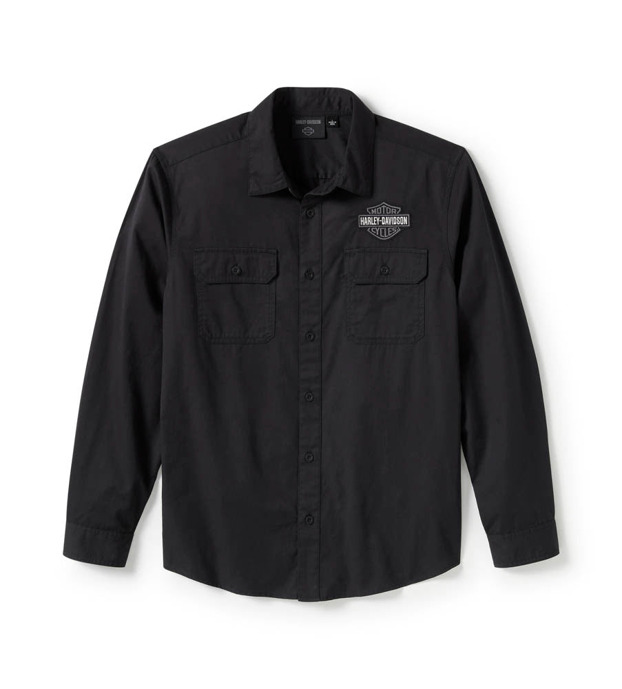 BAR & SHIELD LONG SLEEVE SHIRT
