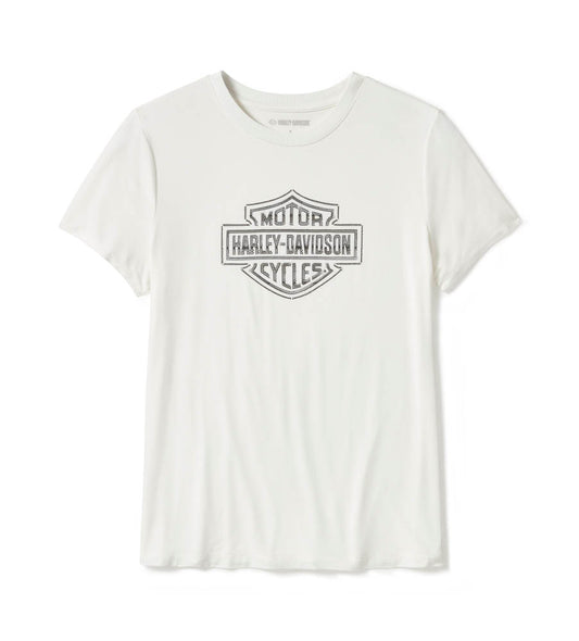 H-D BLING CREW NECK TEE