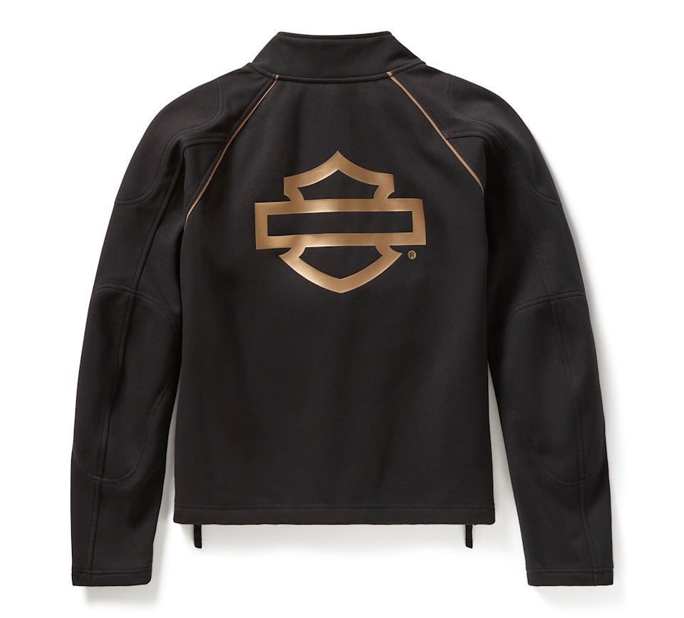 H-D DEFLECTOR HALF ZIP RIDING FLEECE