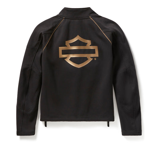 H-D DEFLECTOR HALF ZIP RIDING FLEECE