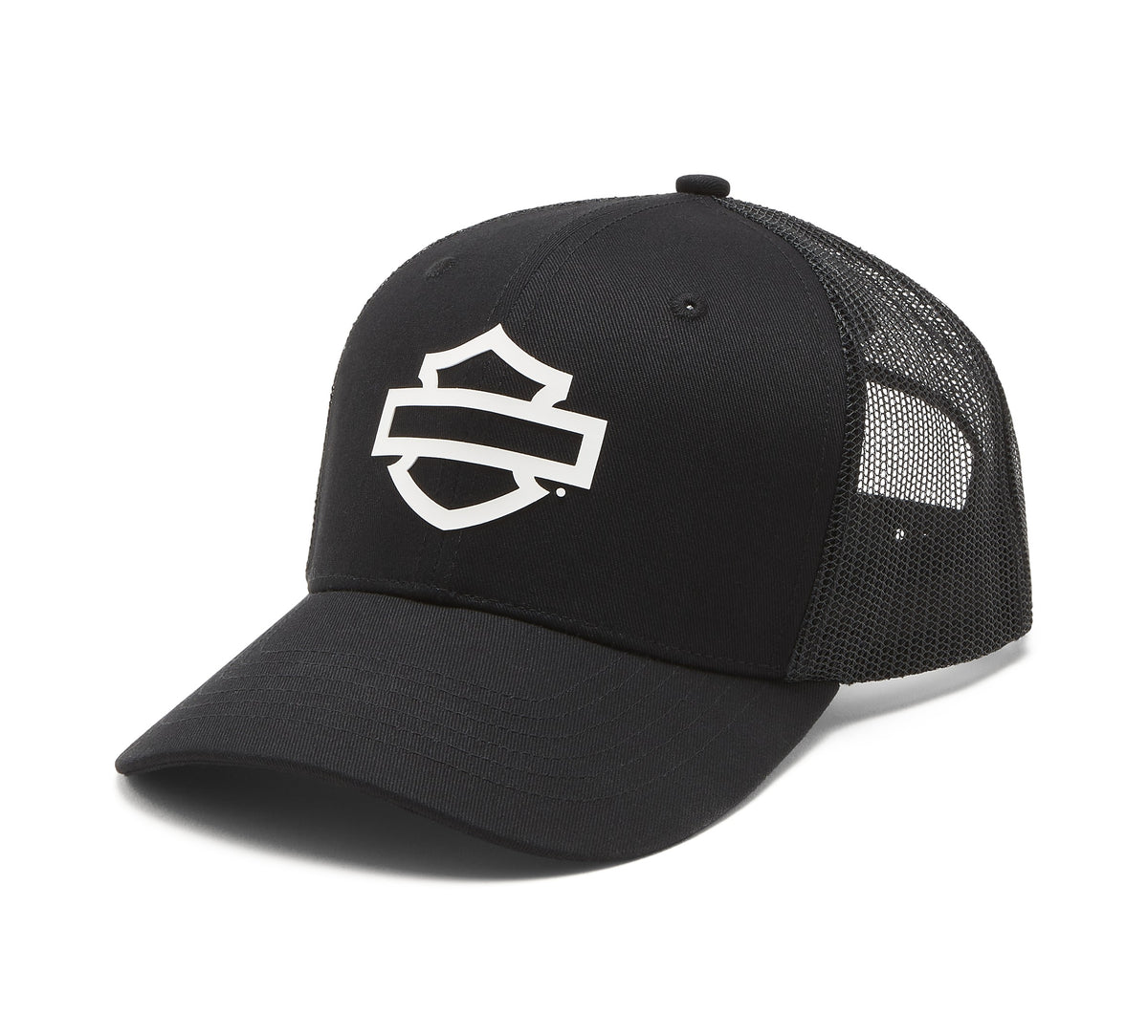LOGO COLORBLOCK ADJUSTABLE TRUCKER CAP