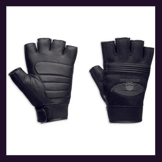 MEN’S WILLIE G SKULL FINGERLESS GLOVES