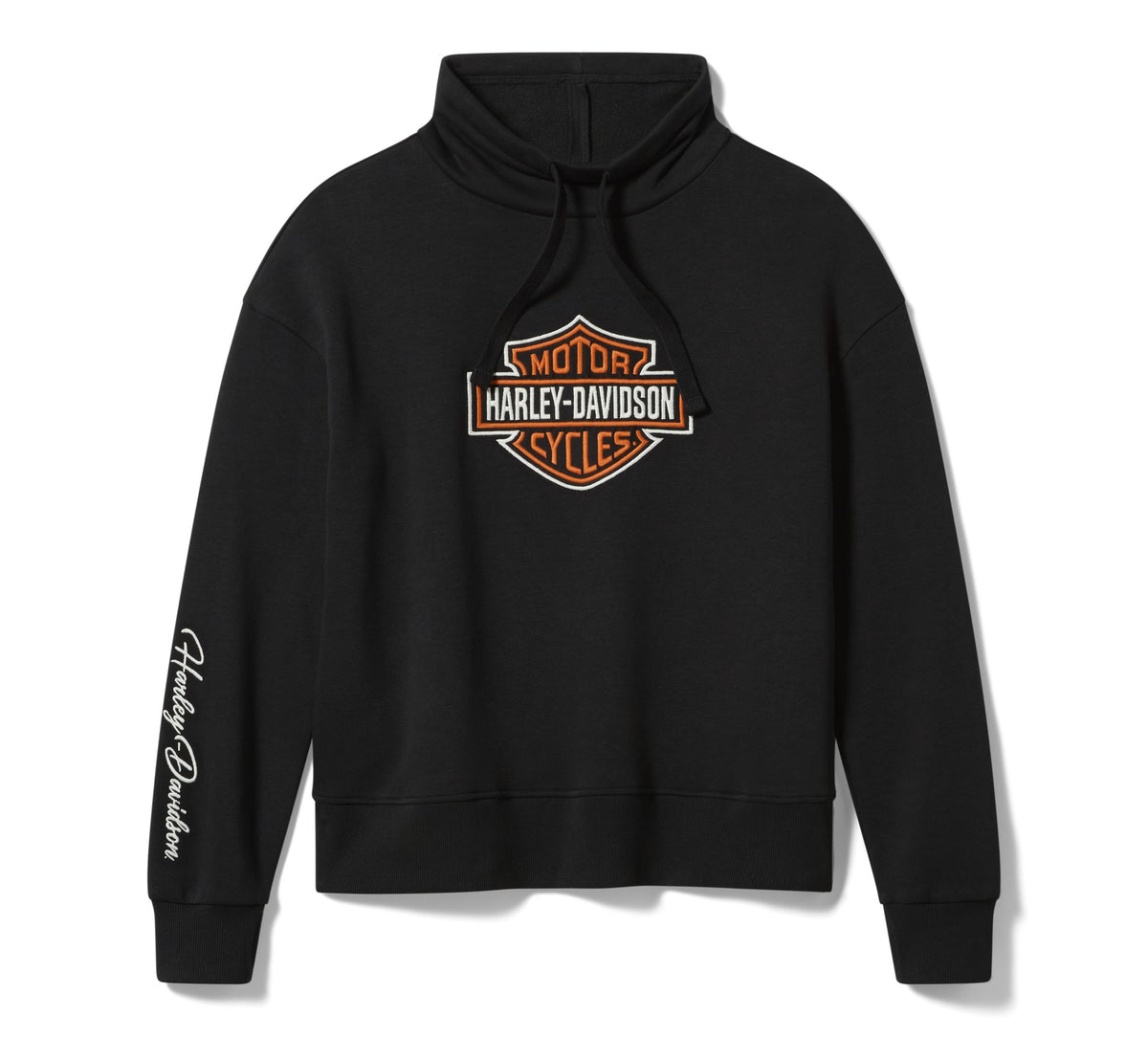H-D ESSENTIAL FLEECE FUNNEL NECK