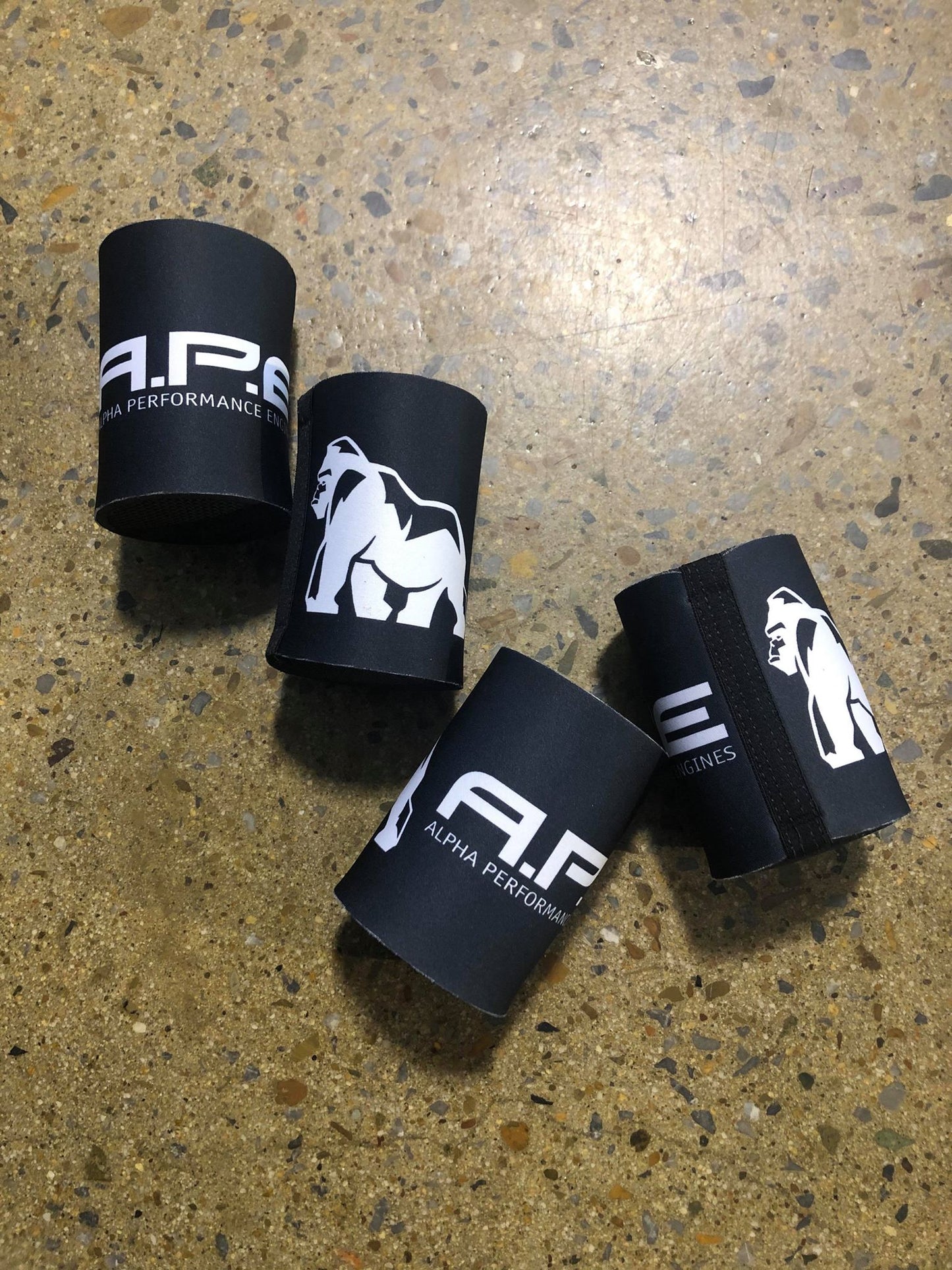 APE CAN/STUBBIE COOLER - BLACK