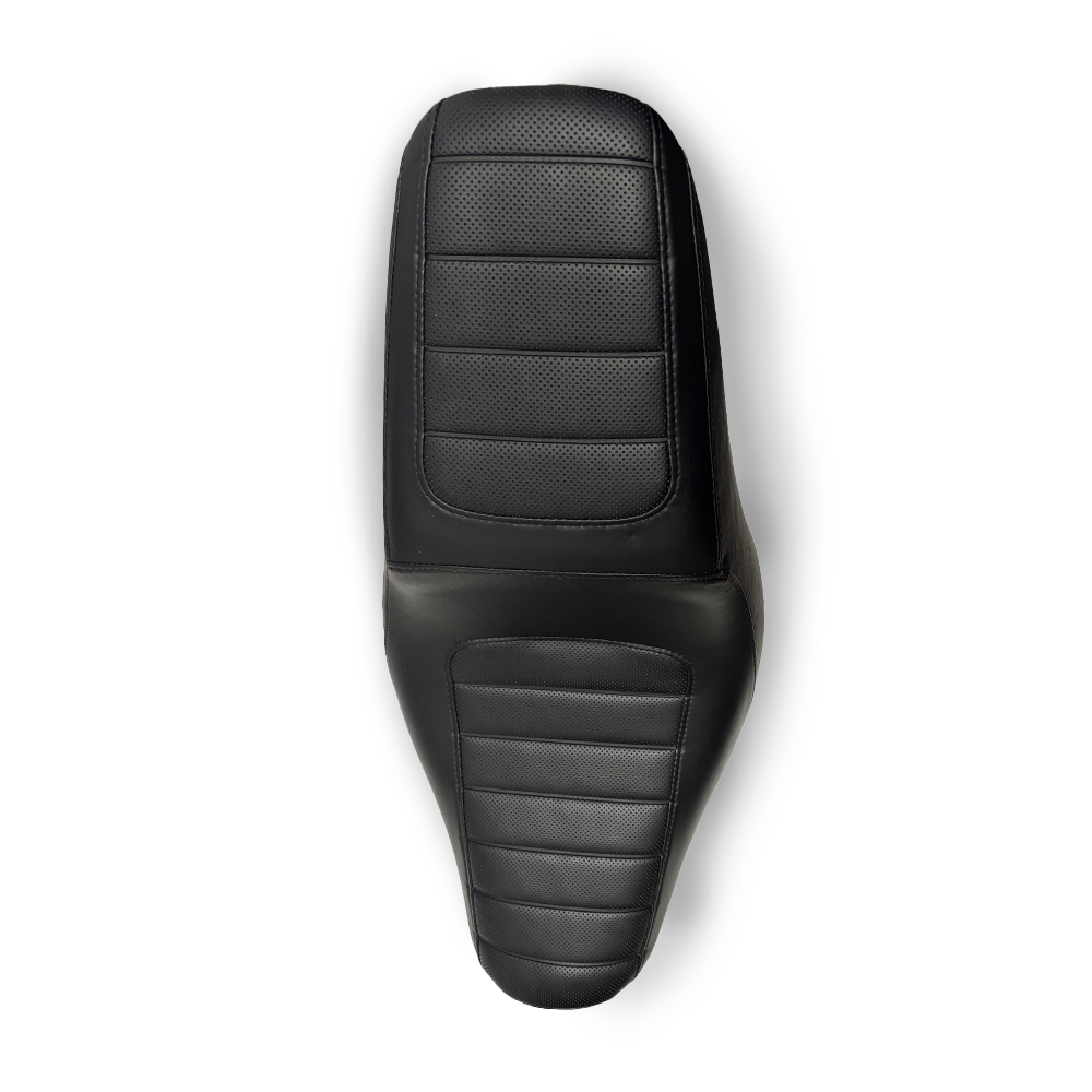USED H-D TWO-UP SEAT- LOW RIDER STYLE -BLACK